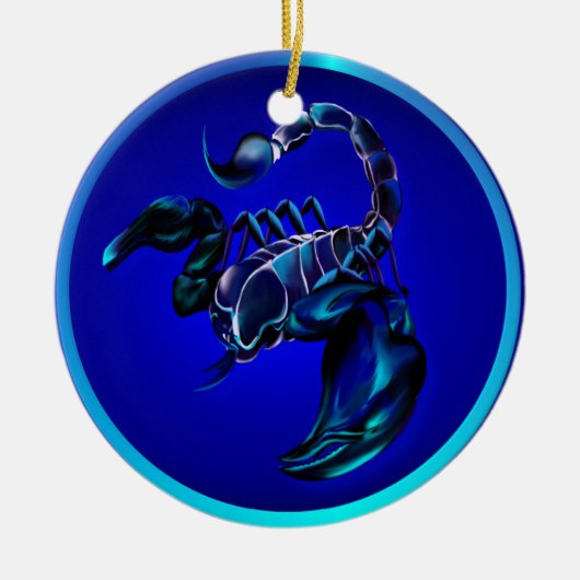 Black Scorpion Ornament (Voorkant)