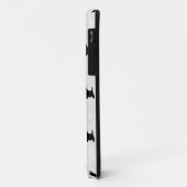 Black Scottie Dogs Tile Pattern Case-Mate iPhone Case (Achterkant/links)