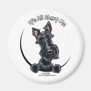 Black Scottie IAAM Magneet