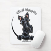 Black Scottie IAAM Muismat (Met muis)