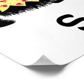 Black Scottie Terrier Dogs Mode Runway Art Poster (Hoek)