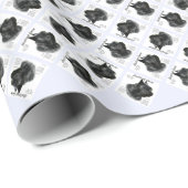 Black Scotty Geschiedenis Cadeaupapier (Rol Hoek)