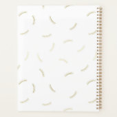 Black Script & Faux Gold Lashes Rendez-vous (Dos)