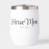 Black Script Paarden Moeder Gevestigd (Voorkant)