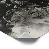 Black Shadow en Slime Monster Terror Poster (Hoek)