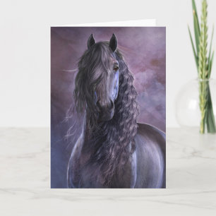 Black Shadow Notecard Kaart