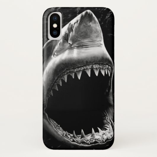 Black Shark iPhone draagtas Case-Mate iPhone Case (Achterkant)