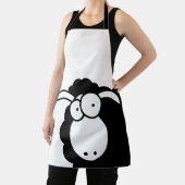 Black Sheep apron Schort (Insitu)