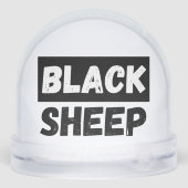 Black Sheep Bold Distressed Rebel Streetwear Art (Arrière)