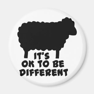 Black Sheep - Het is oké om anders te zijn Magneet