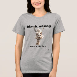 Black Sheep Llama Tri-Blend Shirt