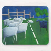 Black Sheep Mousepad Muismat (Voorkant)