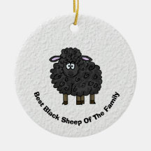 Black Sheep of the Family Ornament