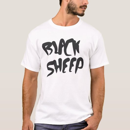 Black Sheep T-shirt (Voorkant)