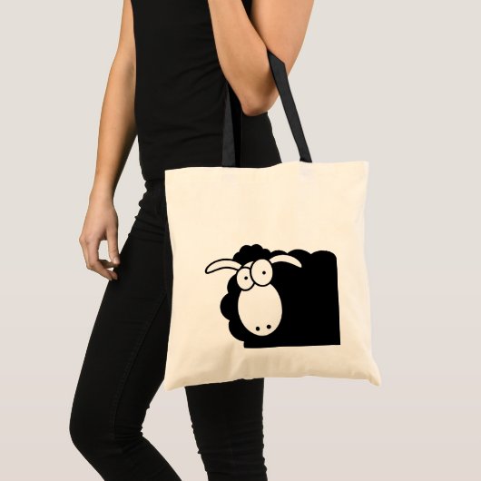 Black Sheep Tote Bag (Devant (produit))