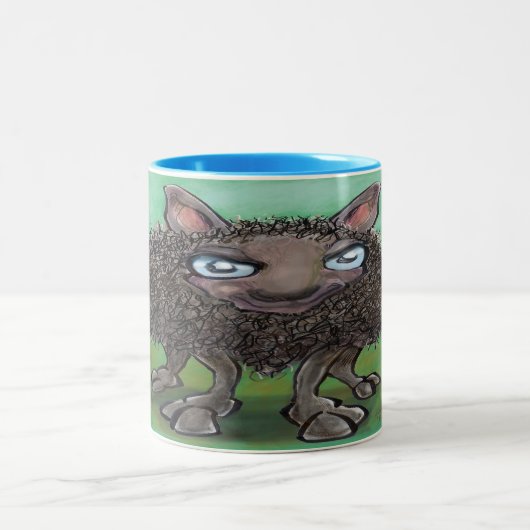 Black Sheep Two-Tone Coffee Mok (Center)