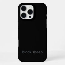 Black Sheep - Typografie Case