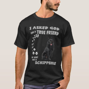 Black Sheepdog Dog Quote mam Dad Costume, Cute Sch T-shirt