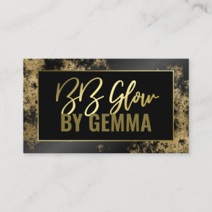 Black Shine Gold Foil BB Glow Treatment Visitekaartje