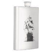 Black Ship Silhouette Flacon (Rechts)