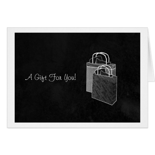 Black Shopping Spree Argent Enfermé (Devant Horizontal)