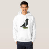 Black Show Racer Hoodie (Voorkant volledig)