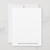 Black Signature Script Foto Afstuderen Bedankt (Achterkant)