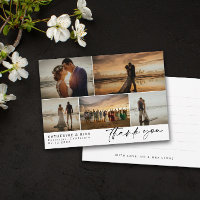 Black Signature Script Mariage Photos Merci