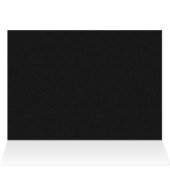 Black Silver Snowflakes Winter bruiloft Bedankt (Binnen Horizontaal (Boven))