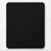 Black Simple Functional Elegant Muismat (Voorkant)