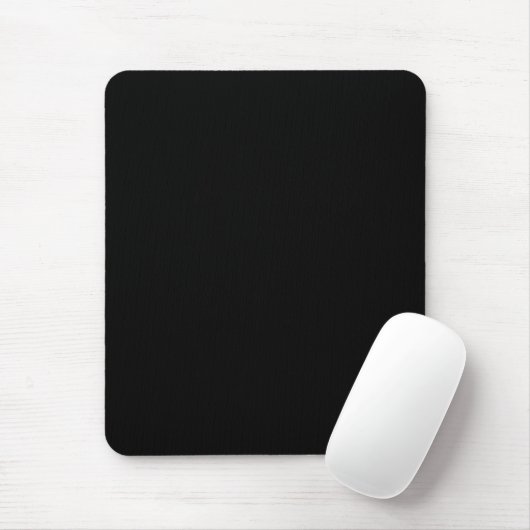 Black Simple Functional Elegant Muismat (Met muis)