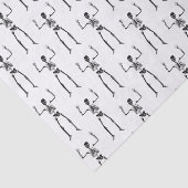 Black Skeleton Silhouette Tissuepapier (Detail)