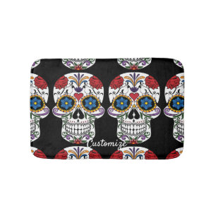 Black skulls Duo Thunder_Cove Badmat