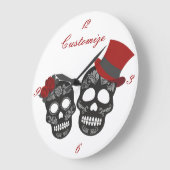 Black skulls Duo Thunder_Cove Grote Klok (Hoek)