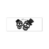 Black skulls Duo Thunder_Cove Rubberstempel (Gestempeld)