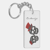 Black skulls Duo Thunder_Cove Sleutelhanger (Voorkant Links)