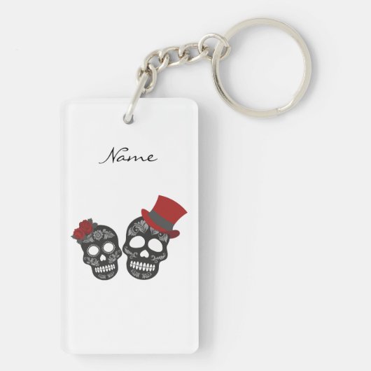 Black skulls Duo Thunder_Cove Sleutelhanger (achterkant)