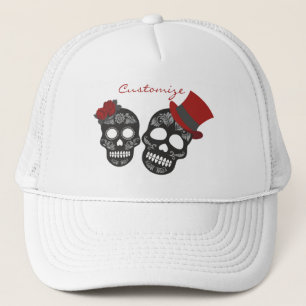 Black skulls Duo Thunder_Cove Trucker Pet