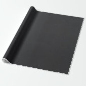 Black Slate Cadeaupapier (Uitgerold)