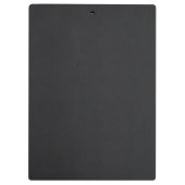 Black Slate Klembord (Achterkant)