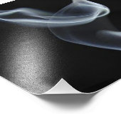 Black Smoke Foto Afdruk (Hoek)