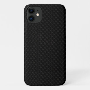 Black Snakeskin-patroon iPhone 11 Hoesje