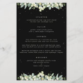 Black Snowberry + Eucalyptus 4 Parcours Menu Maria (Devant)