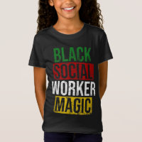 Black Social Worker Magic Black History Maand Empo