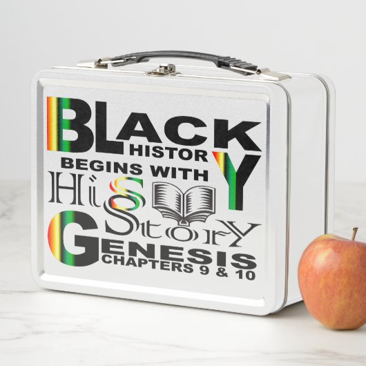 Black SonStory I Lunch Box I Front&Back (En situation)