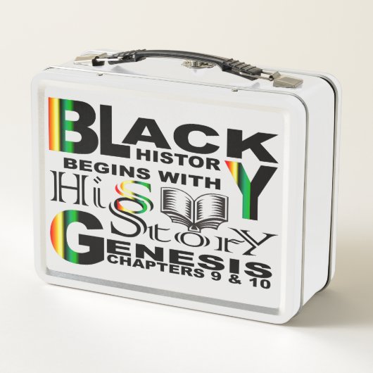 Black SonStory I Lunch Box I Front&Back (Dos)