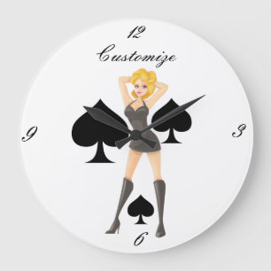 Black Spades Blonde Queen Thunder_Cove Grote Klok