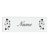 Black Spades Tattoo Style Thunder_Cove Naambadge (Voorkant)
