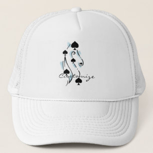Black Spades Tattoo Style Thunder_Cove Trucker Pet