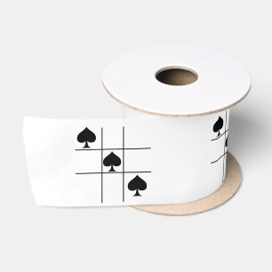 Black Spades Tic Tac Toe Thunder_Cove Lint